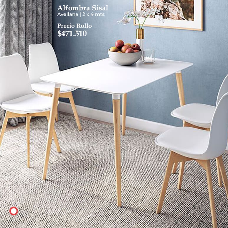 Imagen descubre como renovar tu hogar - comedor sisal avellano crudo